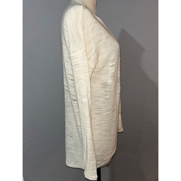 Helmut Lang Women’s Wool Alpaca Long Boyfriend Cardigan Sweater size L Elegant - Picture 4 of 8